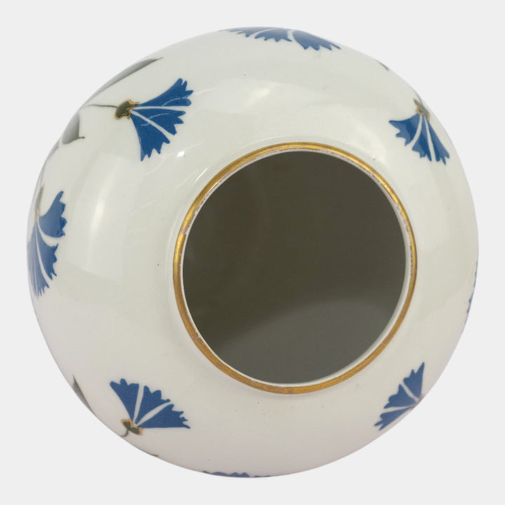 Frederick Rhead For Wood & Sons Pate-Sur-Pate Floral Decorated Porcelain Vase