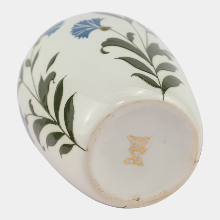 Frederick Rhead For Wood & Sons Pate-Sur-Pate Floral Decorated Porcelain Vase